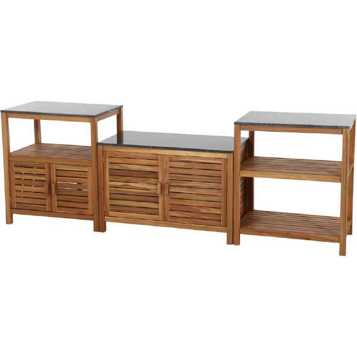 SIENA GARDEN Riva, outdoor-kitchen, Mittelteil, offen